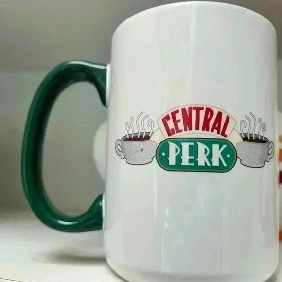 Friends Green handle Central Perk Coffee Mug - Picture 1 of 4